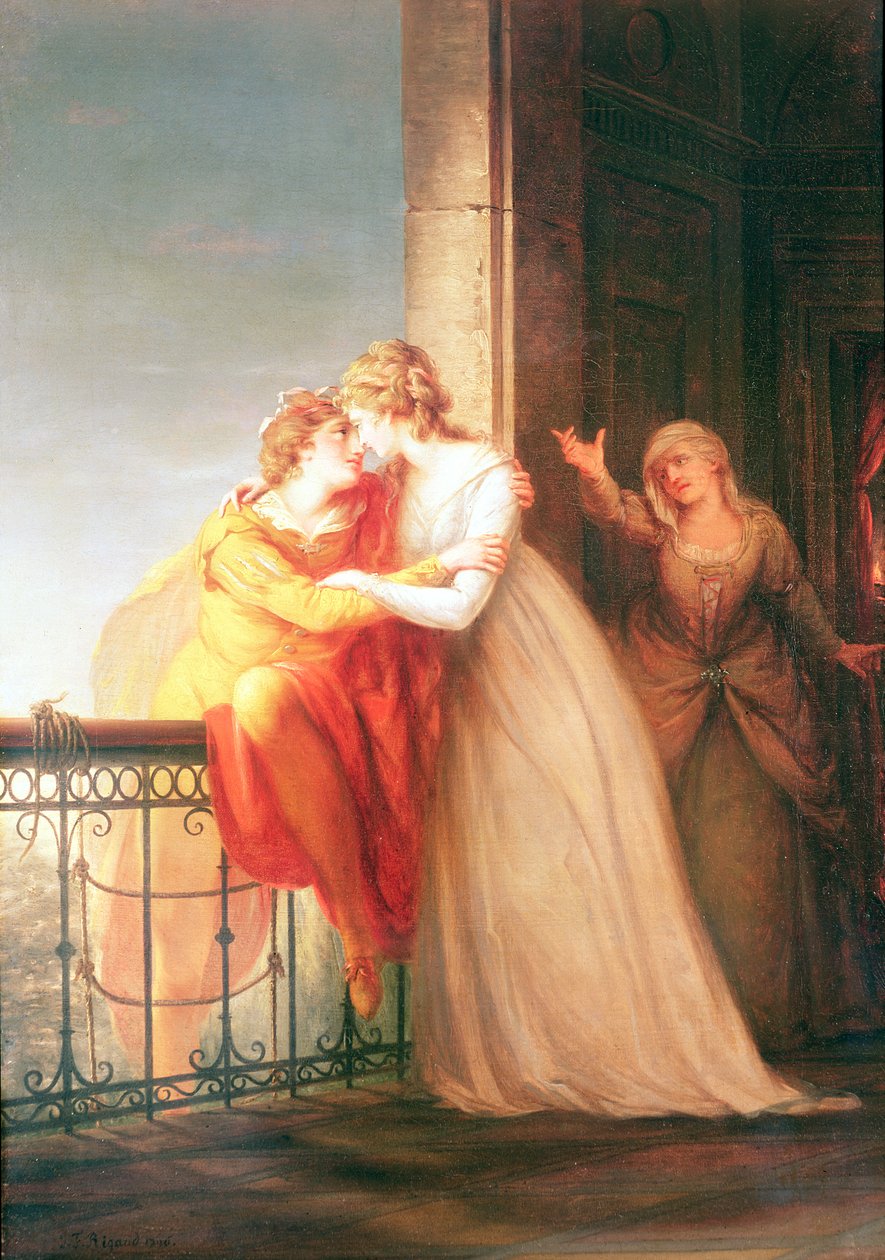 Romeo und Julia von John Francis Rigaud: Kunstdruck kaufen