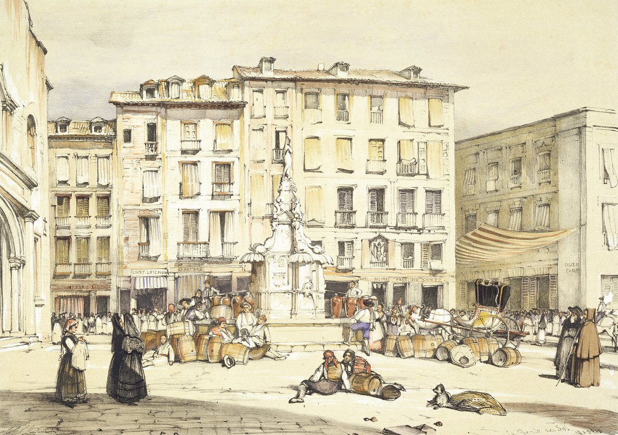 La Puerta del Sol, Madrid, from 