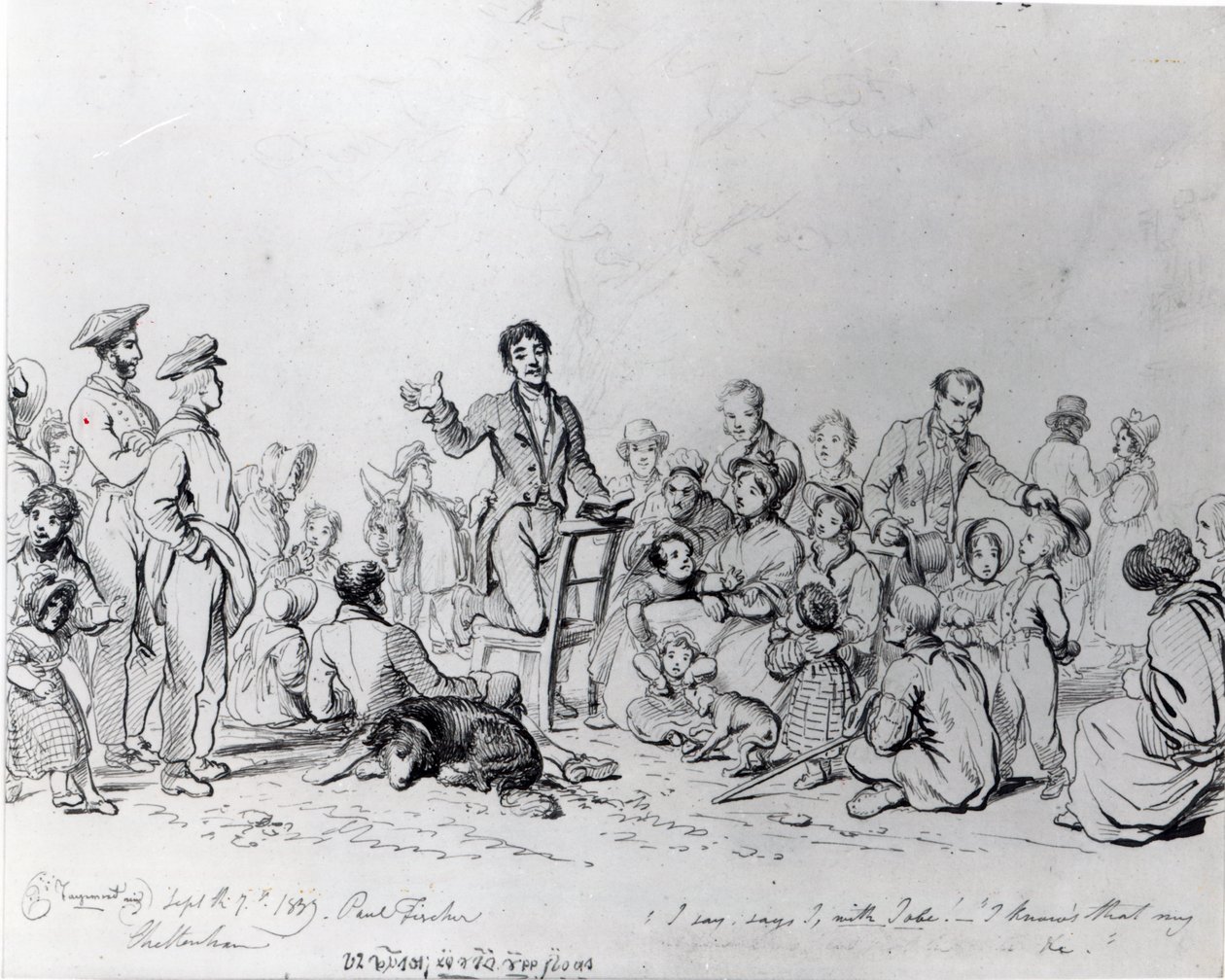 The Field Preacher, 1837 by John George Paul Fischer