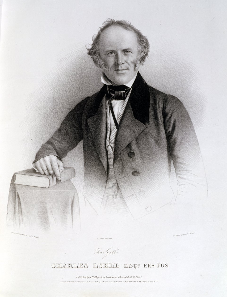 Charles Lyell (1797-1875) by John Jabez Edwin Paisley Mayall