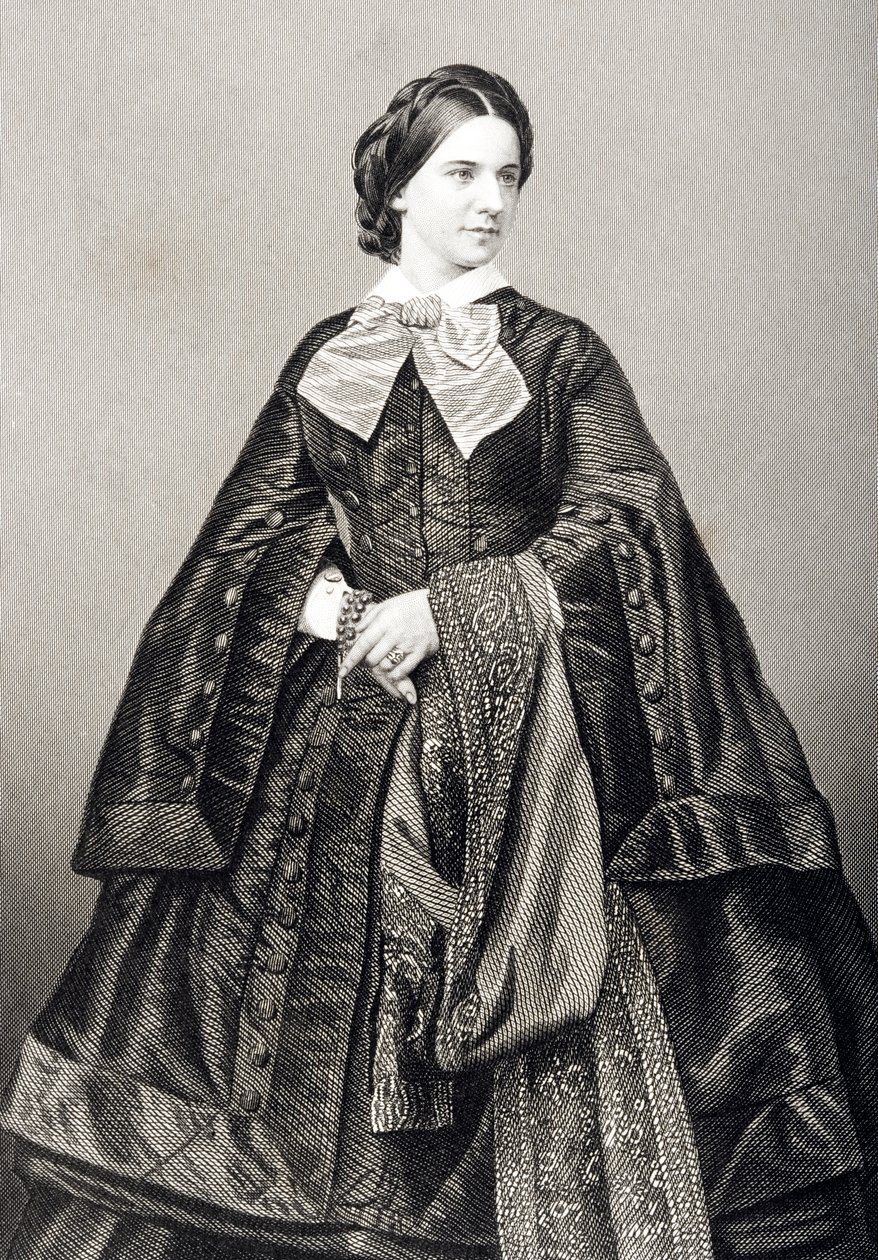 Mademoiselle Victoire Balfe (1837-71) engraved by D.J. Pound from a photograph, from 