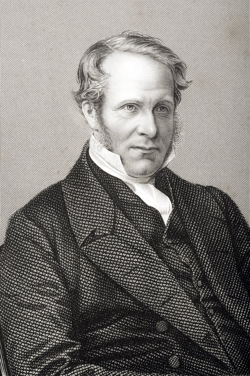 Reverend Baptist Wriothesley Noel (1799-1873) engraved by D.J. Pound from a photograph, from 