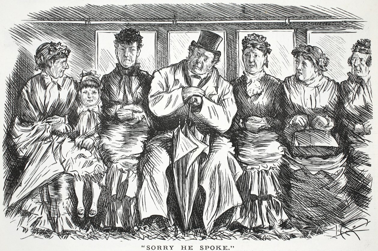Sorry he spoke by John Leech