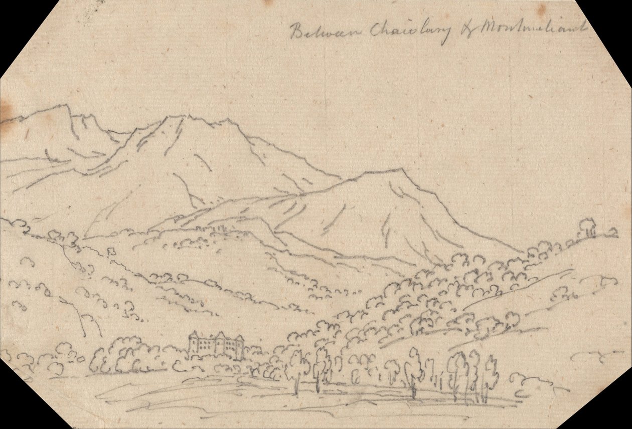 Between Chambéry and Montmélian by John Robert Cozens