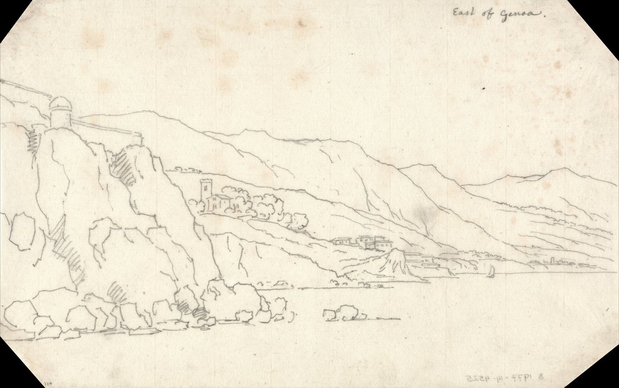 East of Genoa by John Robert Cozens