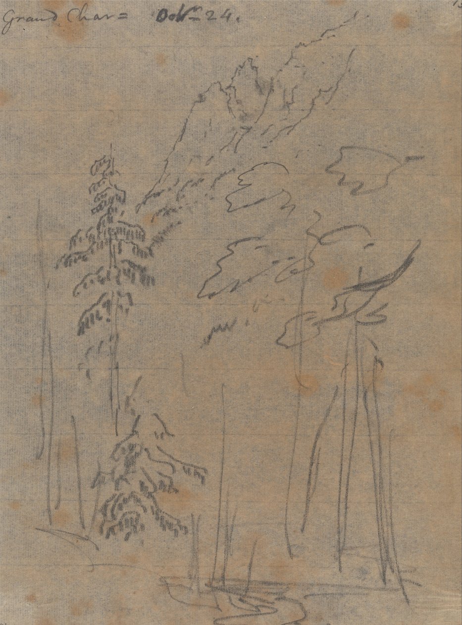 Grand Chartreuse, October 24 by John Robert Cozens