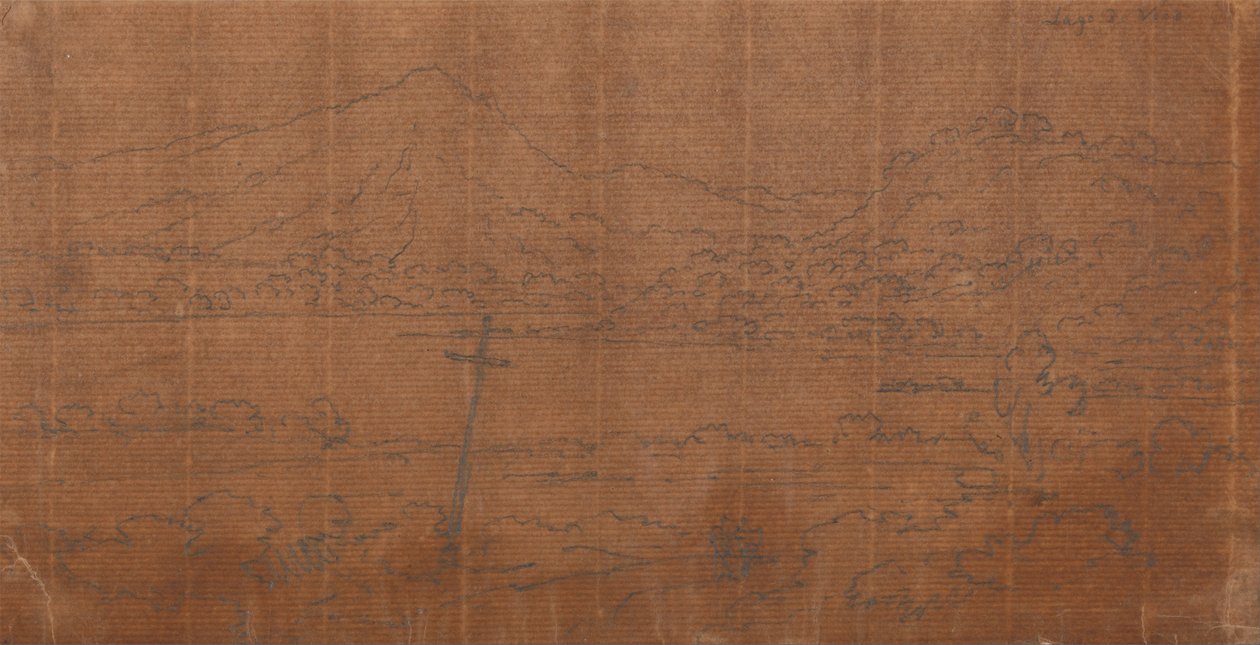 Lake Vico by John Robert Cozens
