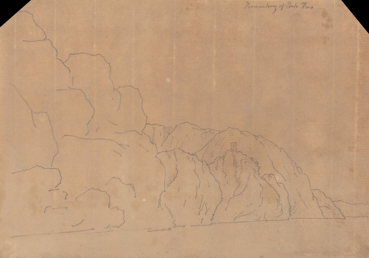 Promontory of Porto Fino by John Robert Cozens