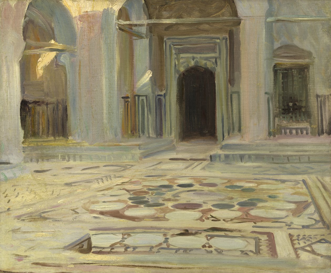 Pavement, Cairo, 1891 by John Singer Sargent
