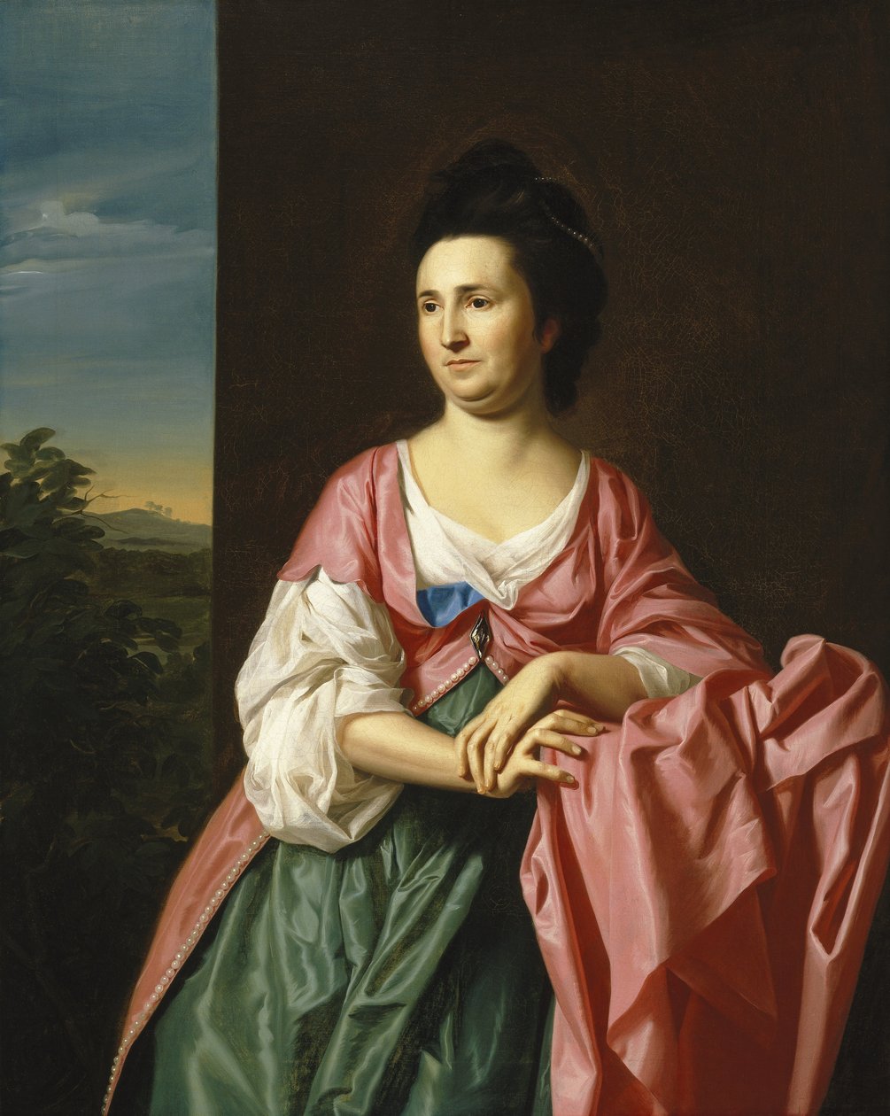 Mrs. Sylvester Gardiner, née Abigail Pickman, formerly Mrs. William Eppes by John Singleton Copley