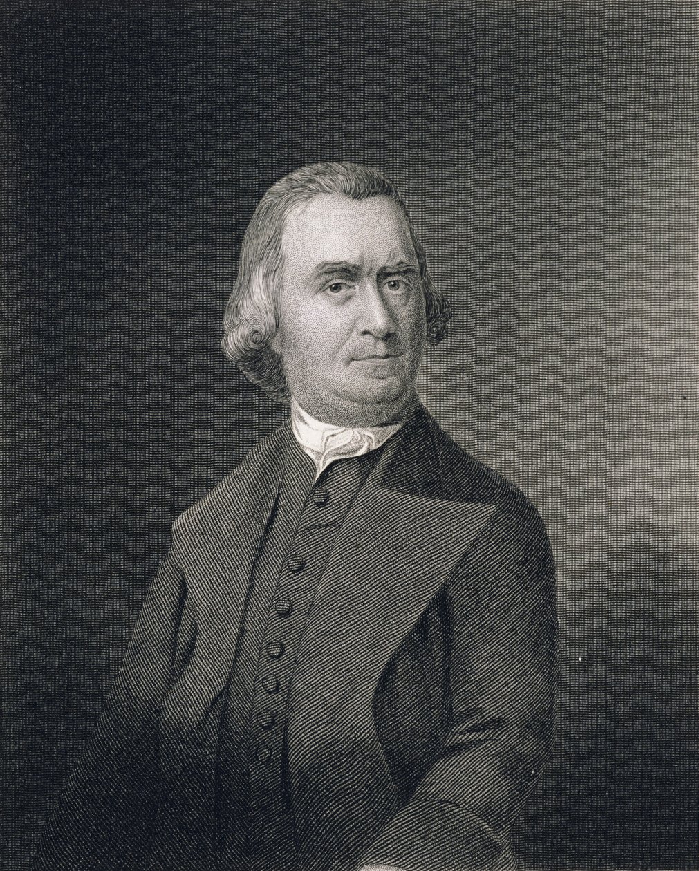 Samuel Adams, engraved by G.F. Storm after a drawing of the original by James Barton Longacre by John Singleton Copley