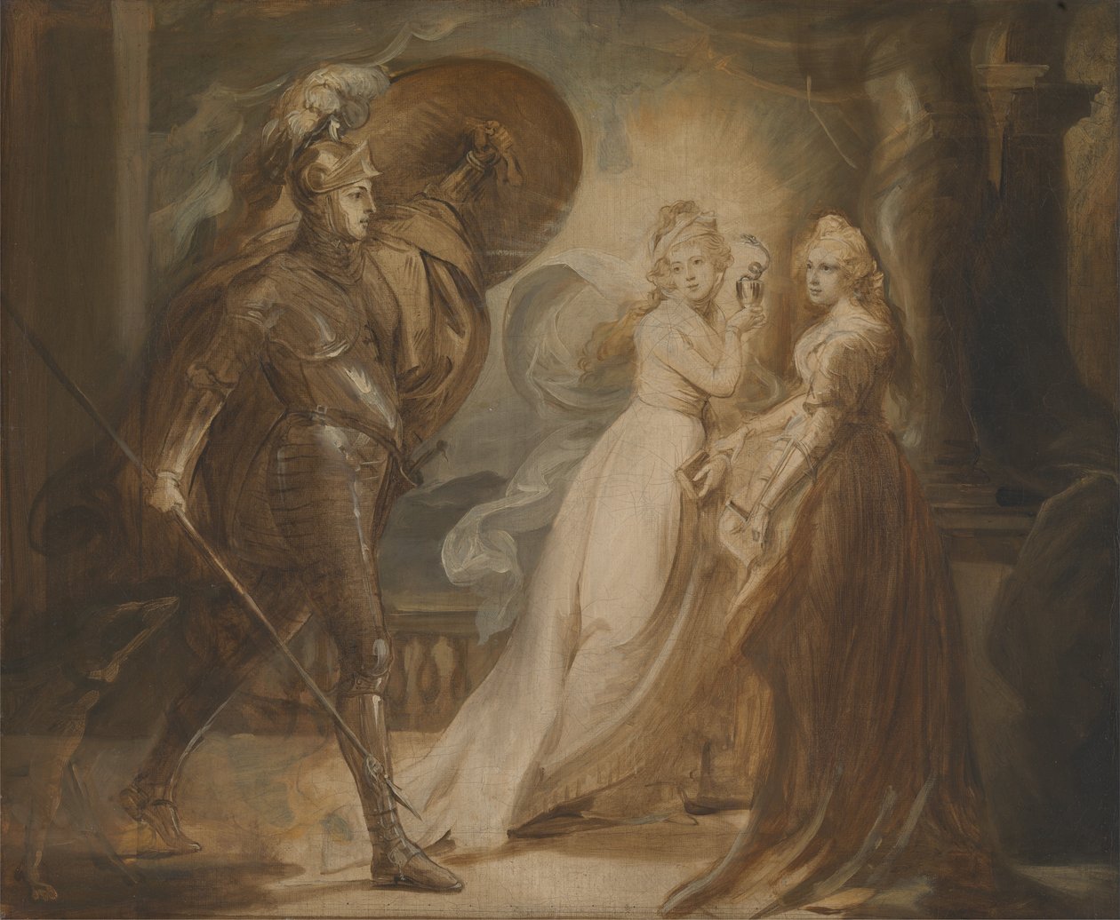 Study for The Red Cross Knight by John Singleton Copley