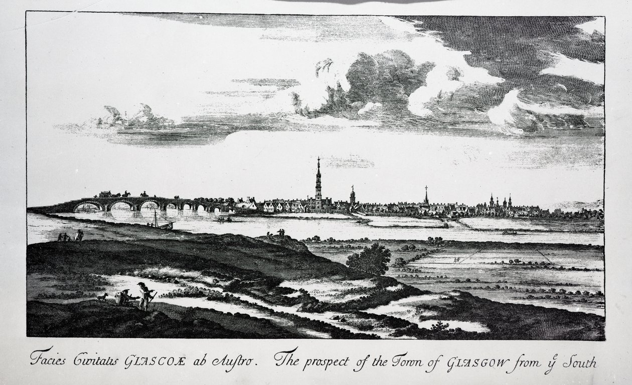 The Prospect of the Town of Glasgow from the South, from 