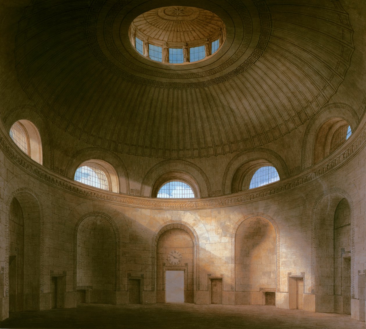 John Soane: Rotunda of the Bank of England, 1798 by John Soane