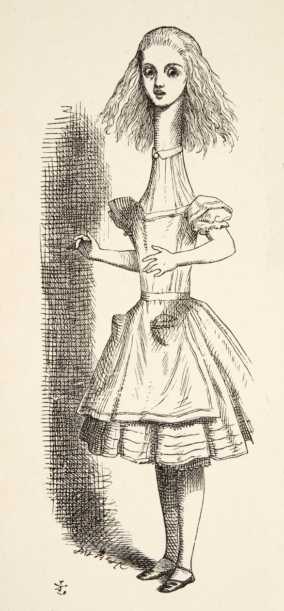 Alice Grows Taller, from Alice