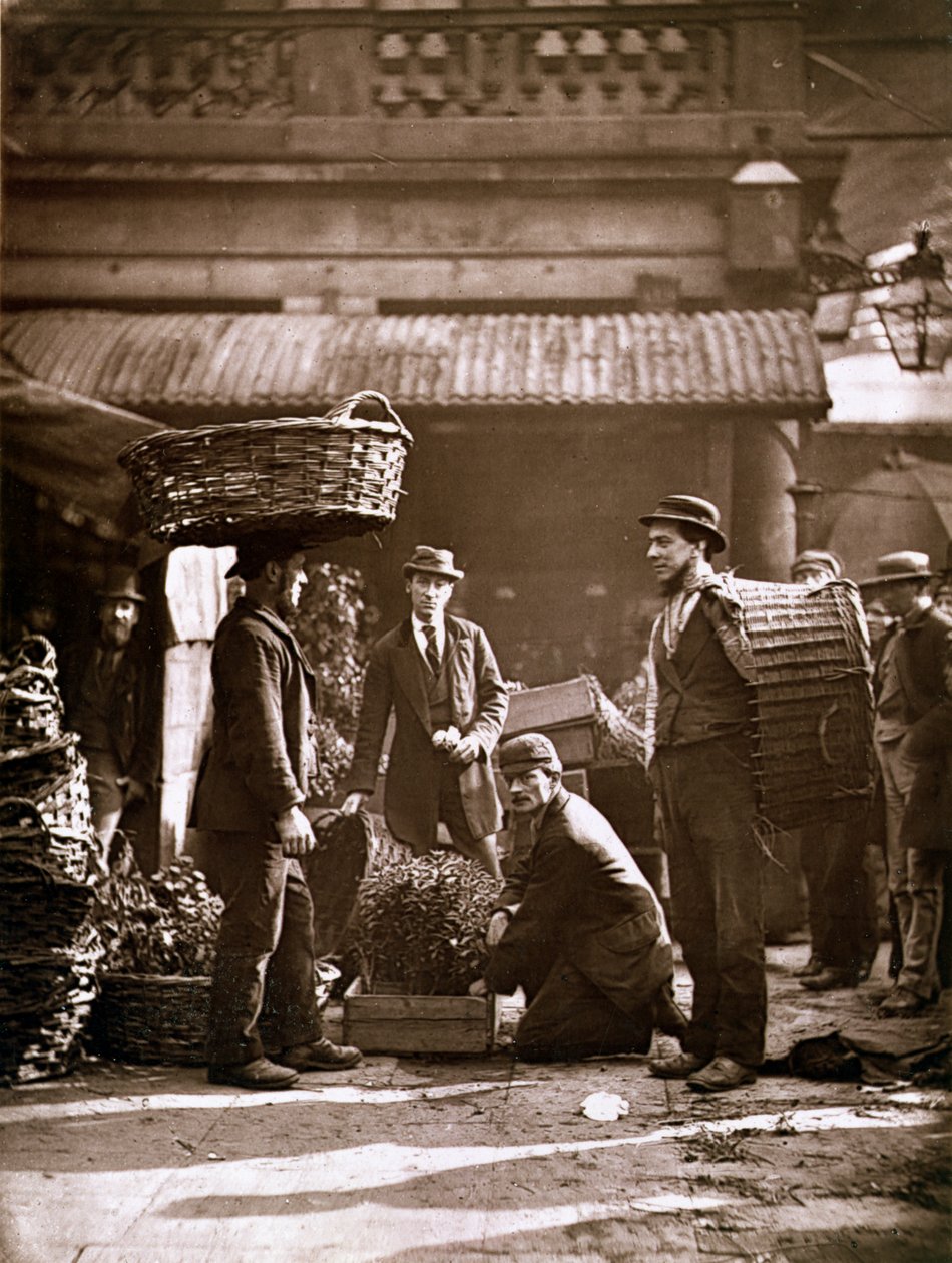 Covent Garden Labourers by John Thomson