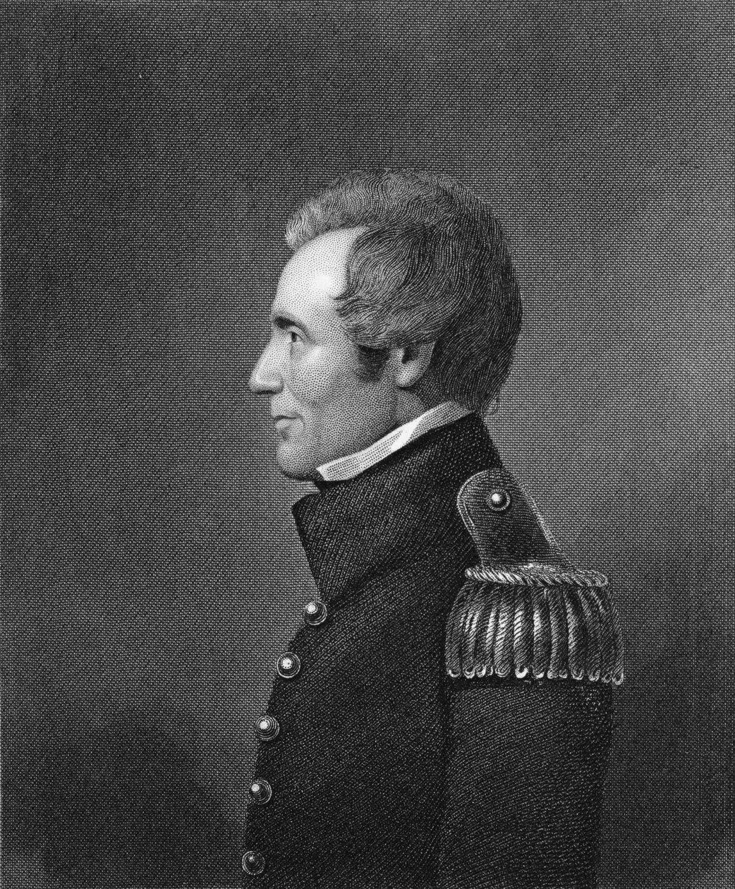 Major General Edmund Pendleton Gaines engraved by James Barton Longacre by John Wesley Jarvis