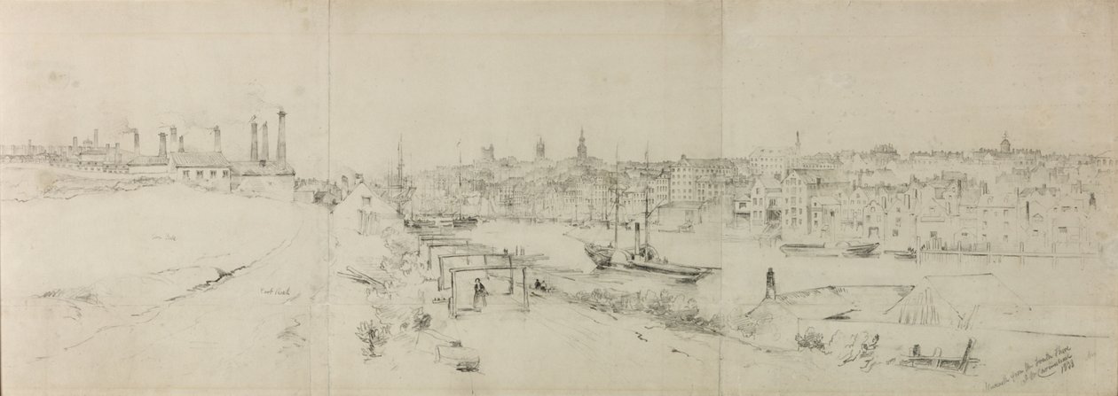 Newcastle from the South Shore by John Wilson Carmichael