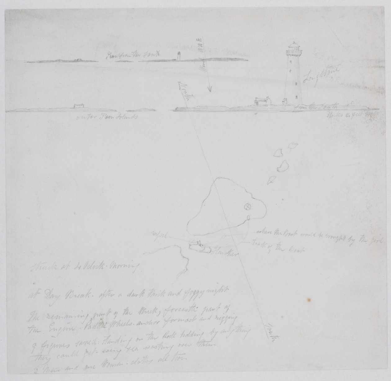 Study for the Scene of Grace Darling
