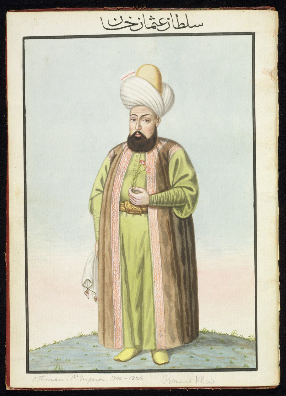 Othman (Osman) I (1259-1326), founder of the Ottoman empire, Sultan 1299-1326, from 