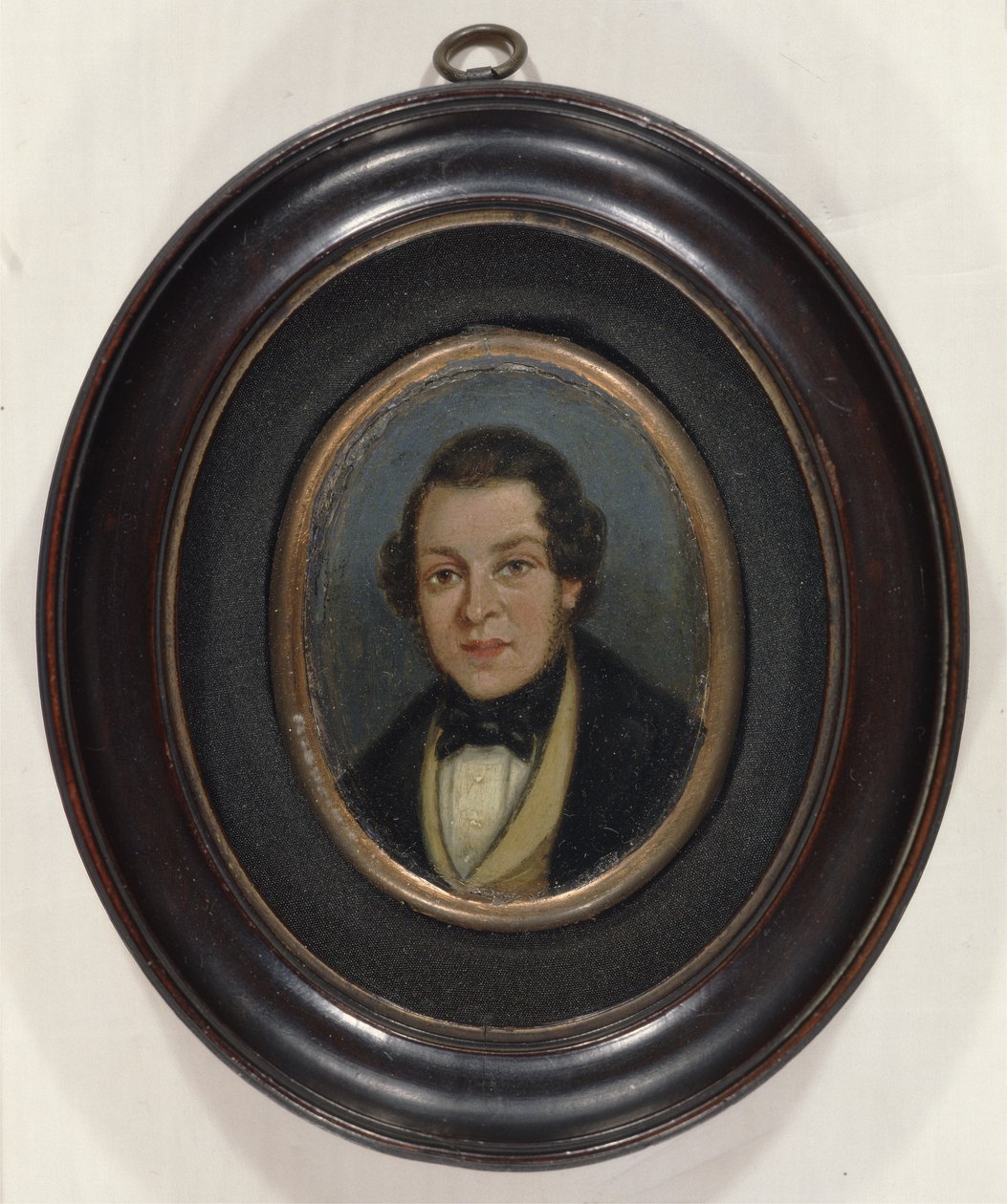 Miniature: Portrait of Abram Constable, brother of the artist by John (attr. to) Constable