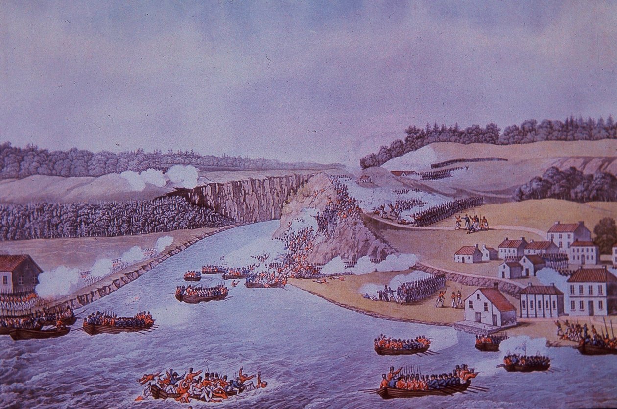Battle of Queenston Heights by Walter Charles Mills