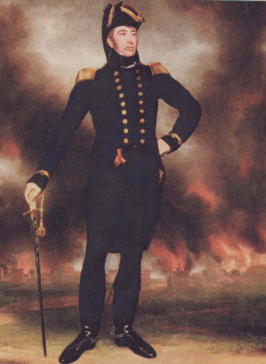 Sir George Cockburn (1772-1853) by Walter Charles Mills