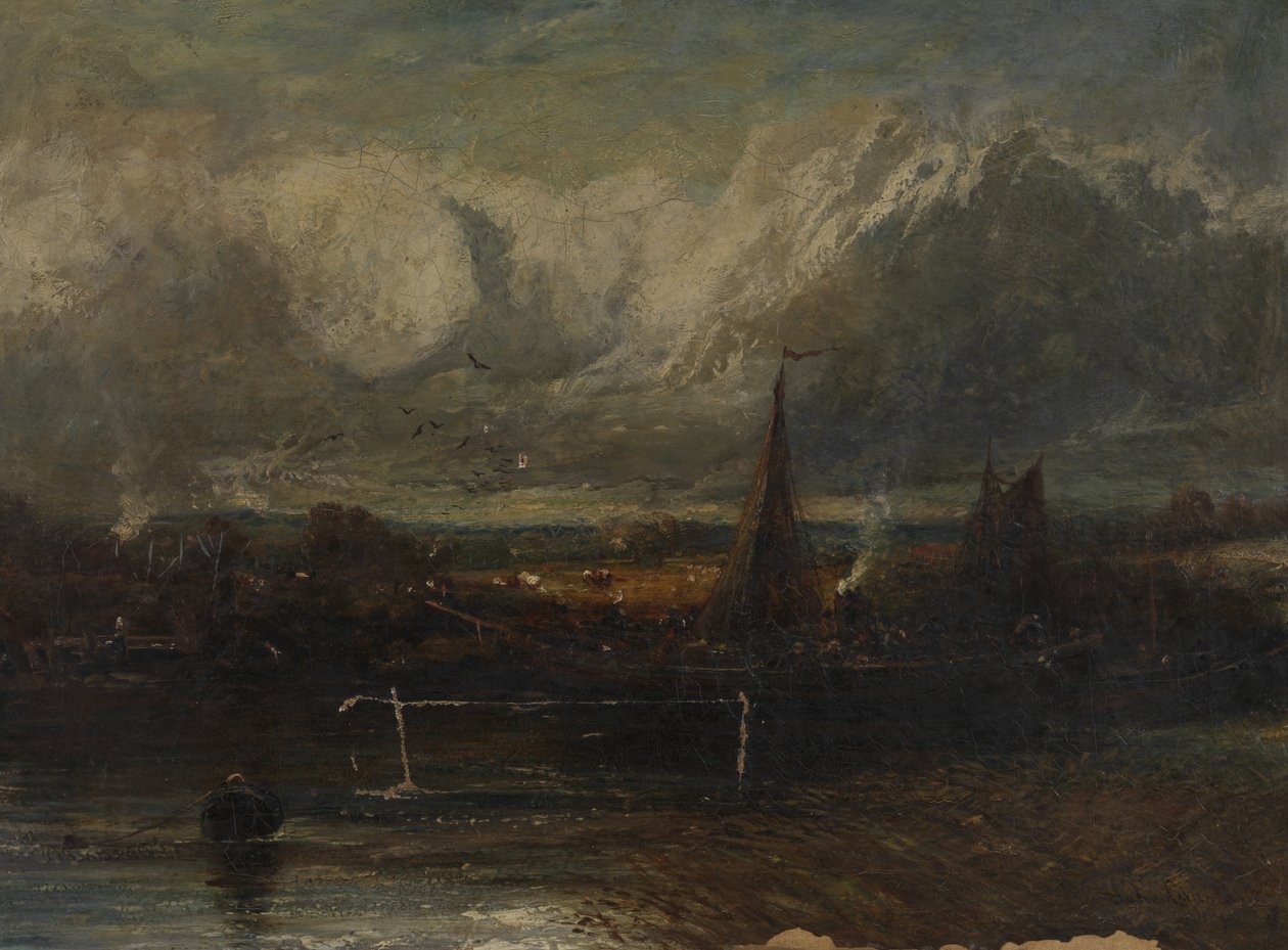 Seascape, forgery in the manner of John Constable by John (manner of) Constable