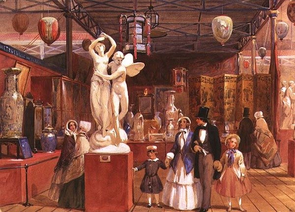 Part of the Chinese Court, the Great Exhibition by John Absolon