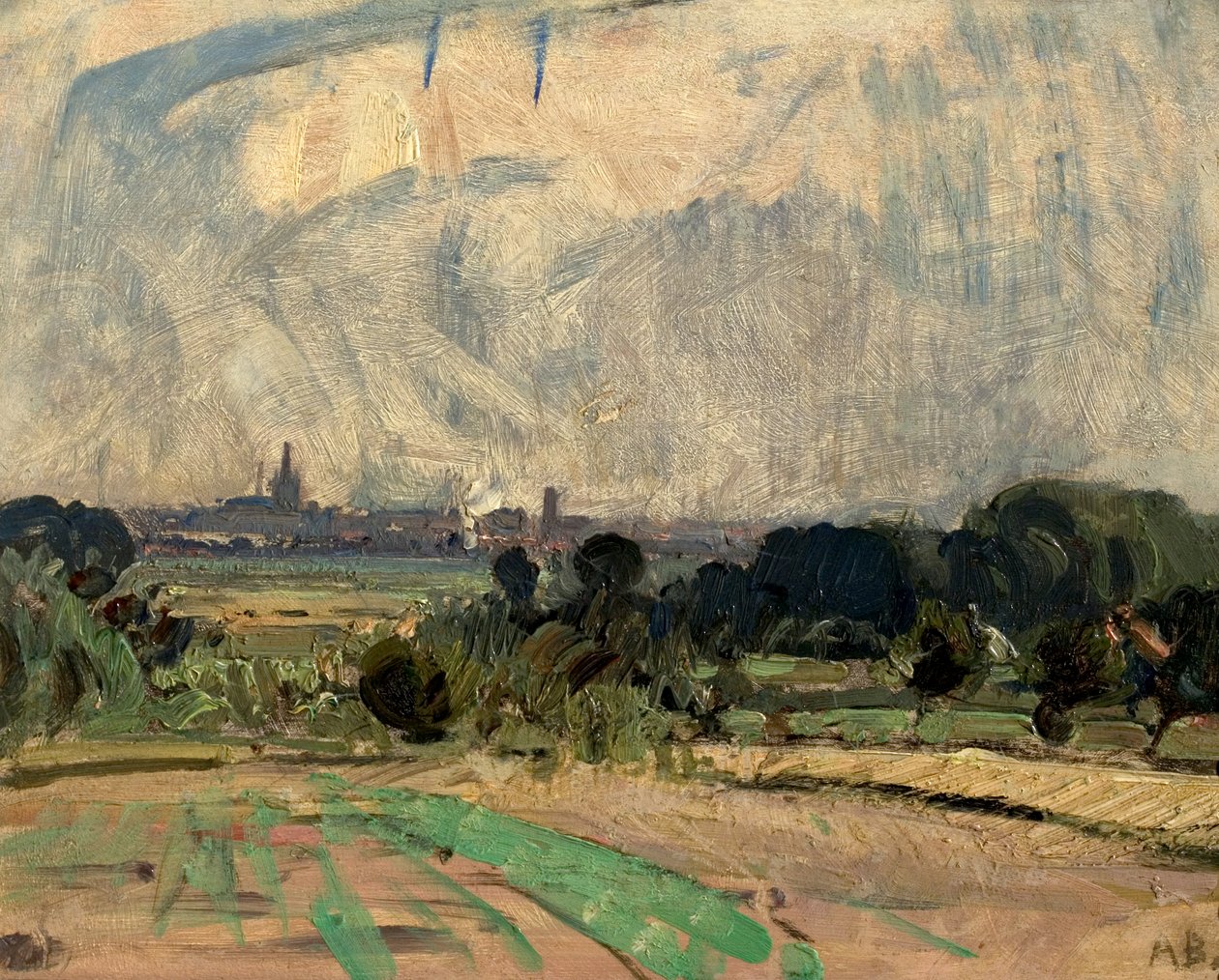 Near Nottingham by John Alfred Arnesby Brown