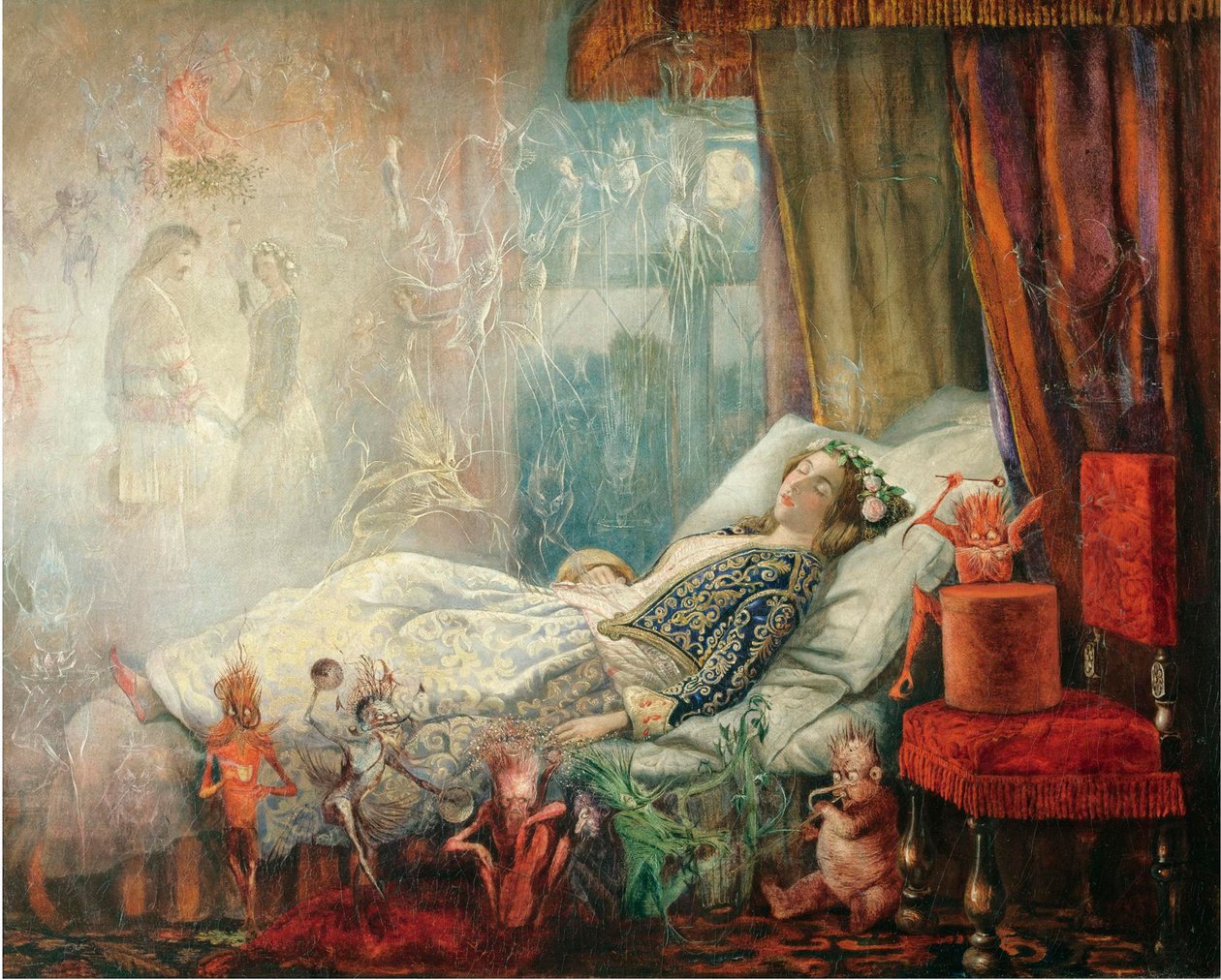 The Dream after the Masked Ball by John Anster Fitzgerald
