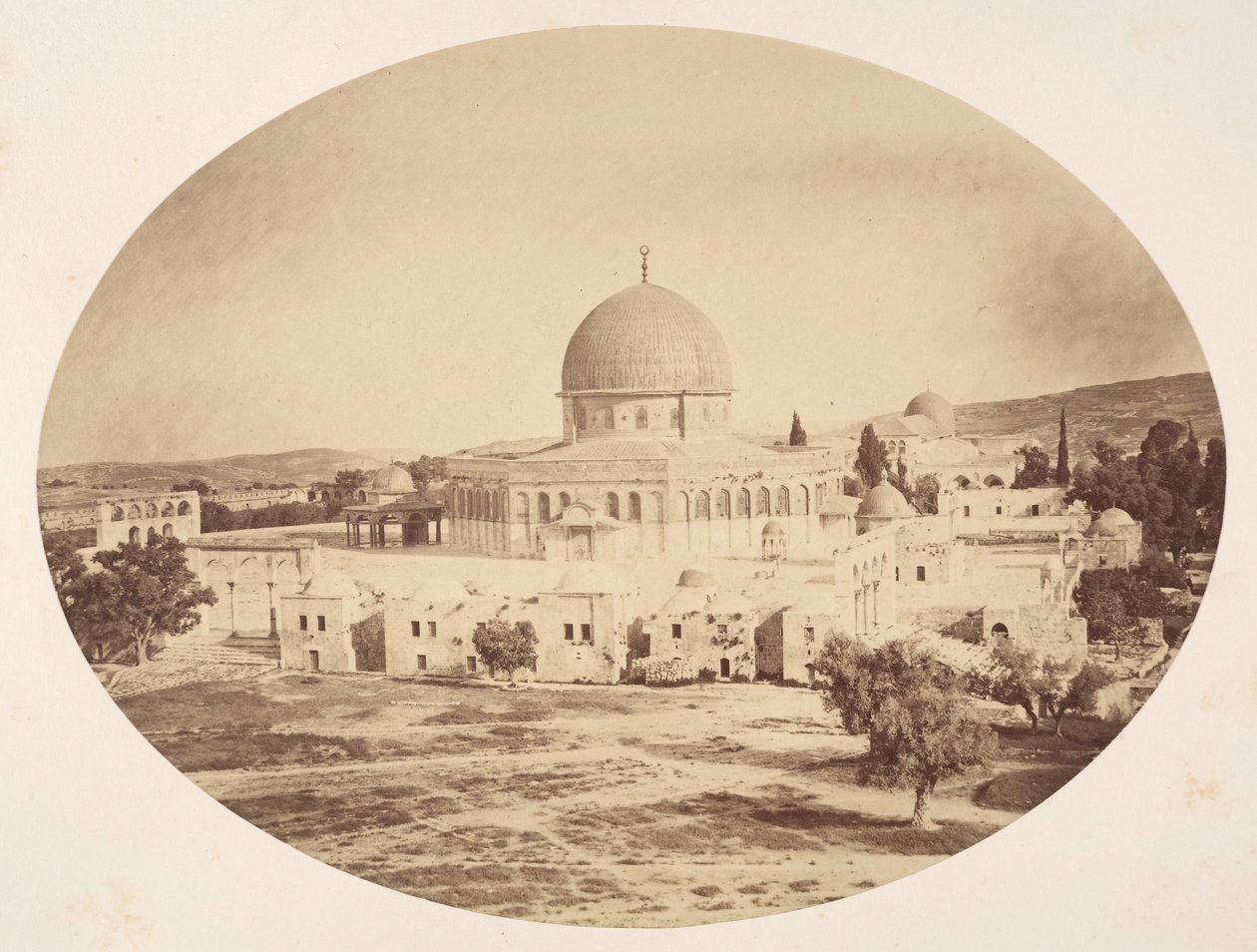 Jerusalem, Site of the Temple on Mount Moriah by John Anthony