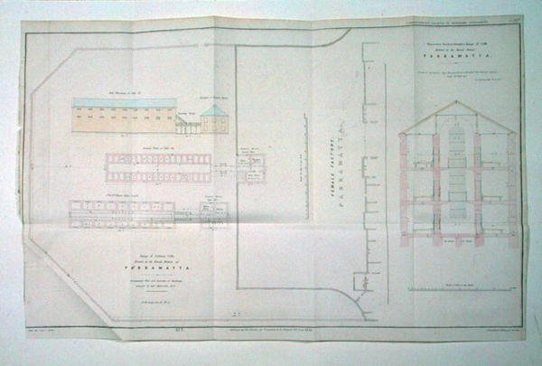 Range of Solitary Cells Erected at the Female Factory at Parramatta, New South Wales by John Arrowsmith
