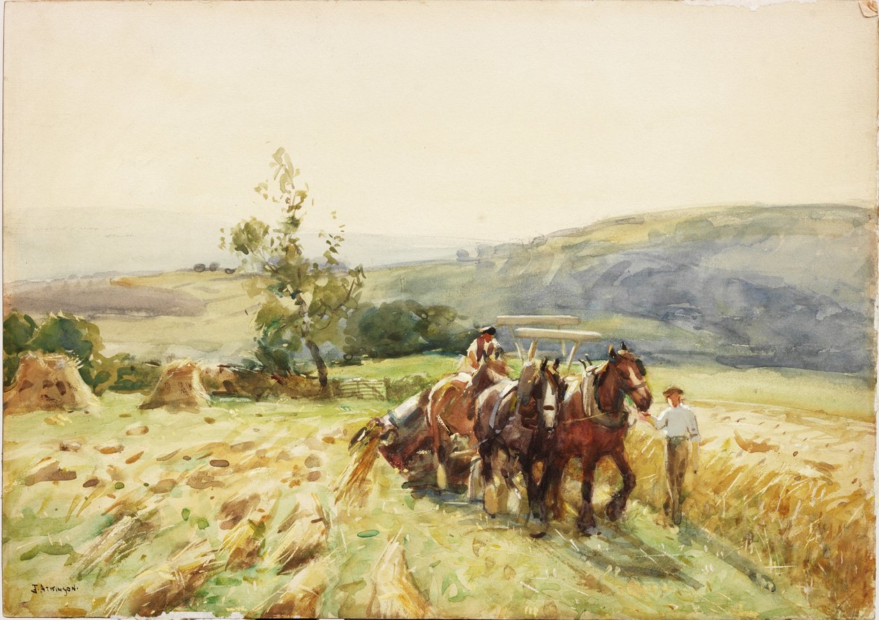 Harvest Time by John Atkinson
