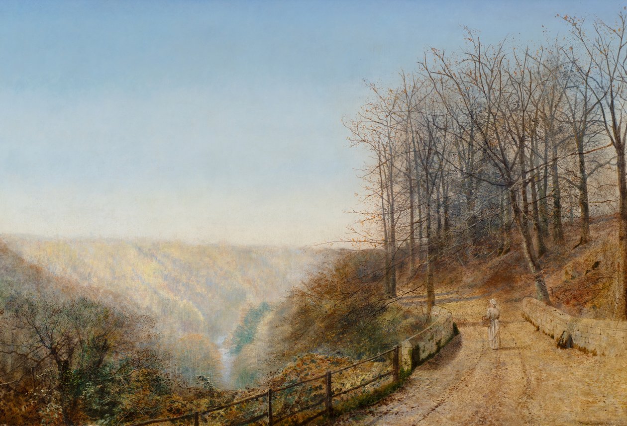 Early Autumn on the Esk by John Atkinson Grimshaw