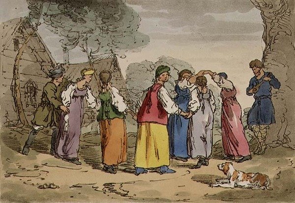 Village Amusements, plate 82 from Volume III of 