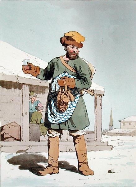 Zbitenshik, etched by the artist, published 1804 by John Augustus Atkinson