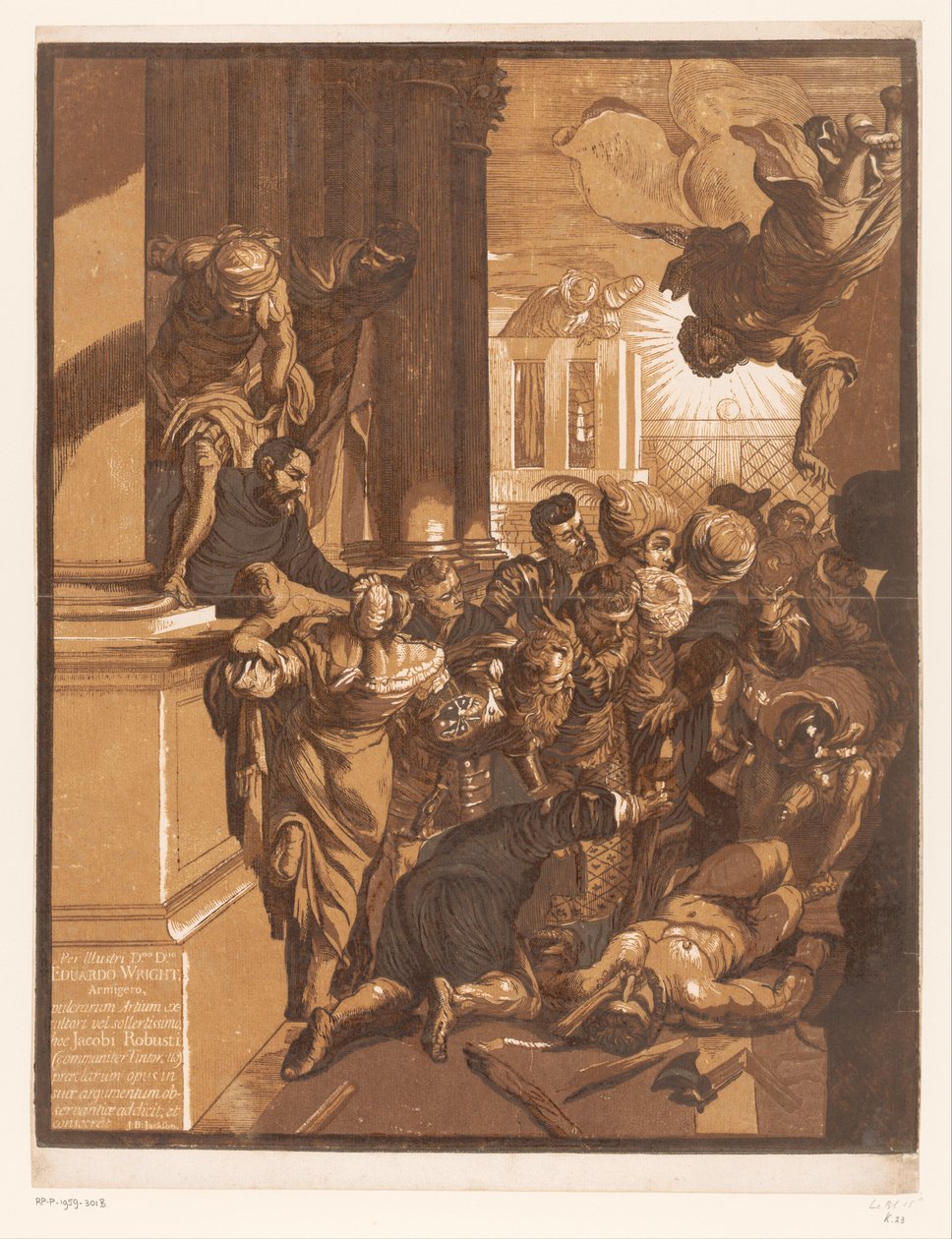 Marcus Rescues a Slave from His Torture by John Baptist Jackson