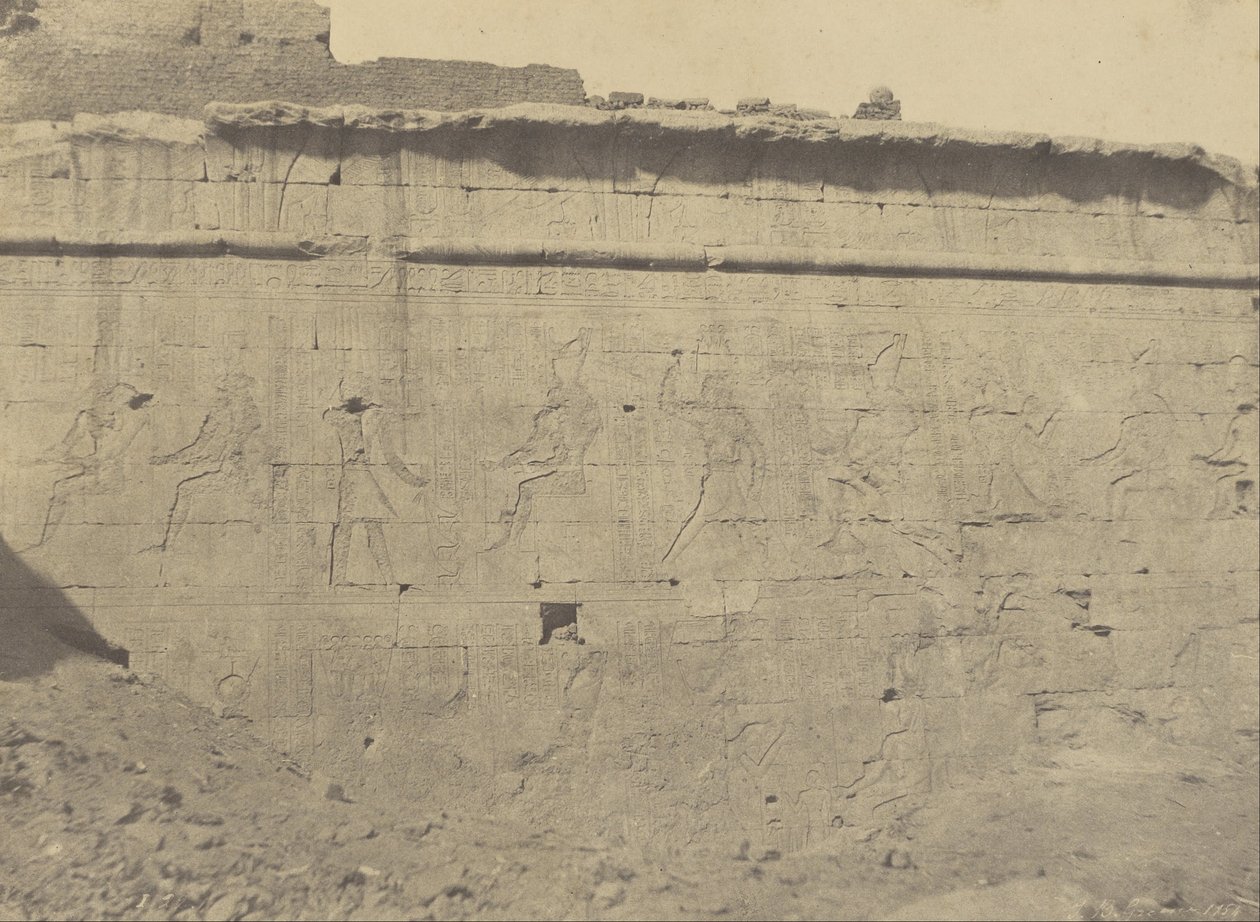 Edfu, Sculptures and Inscriptions of the Eastern Facade of the Enclosure Wall by John Beasly Greene