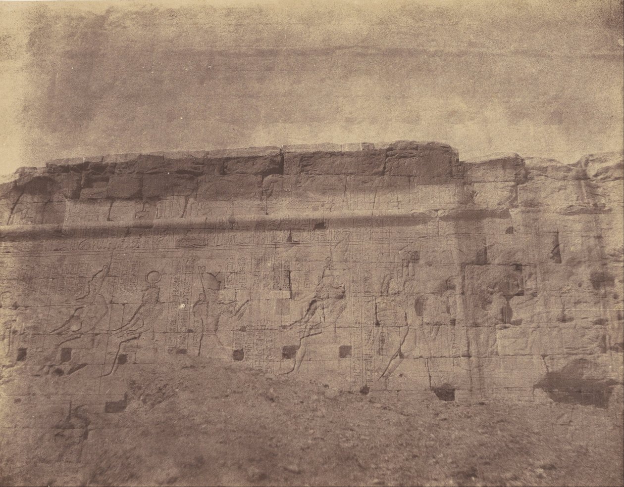 Edfu, Sculptures and Inscriptions of the Eastern Facade of the Enclosure Wall by John Beasly Greene
