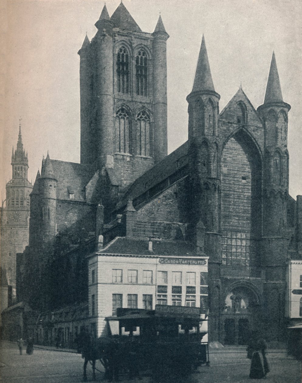 The Cathedral of St Bavo, Ghent, Belgium, c. 1900 by John Benjamin Stone