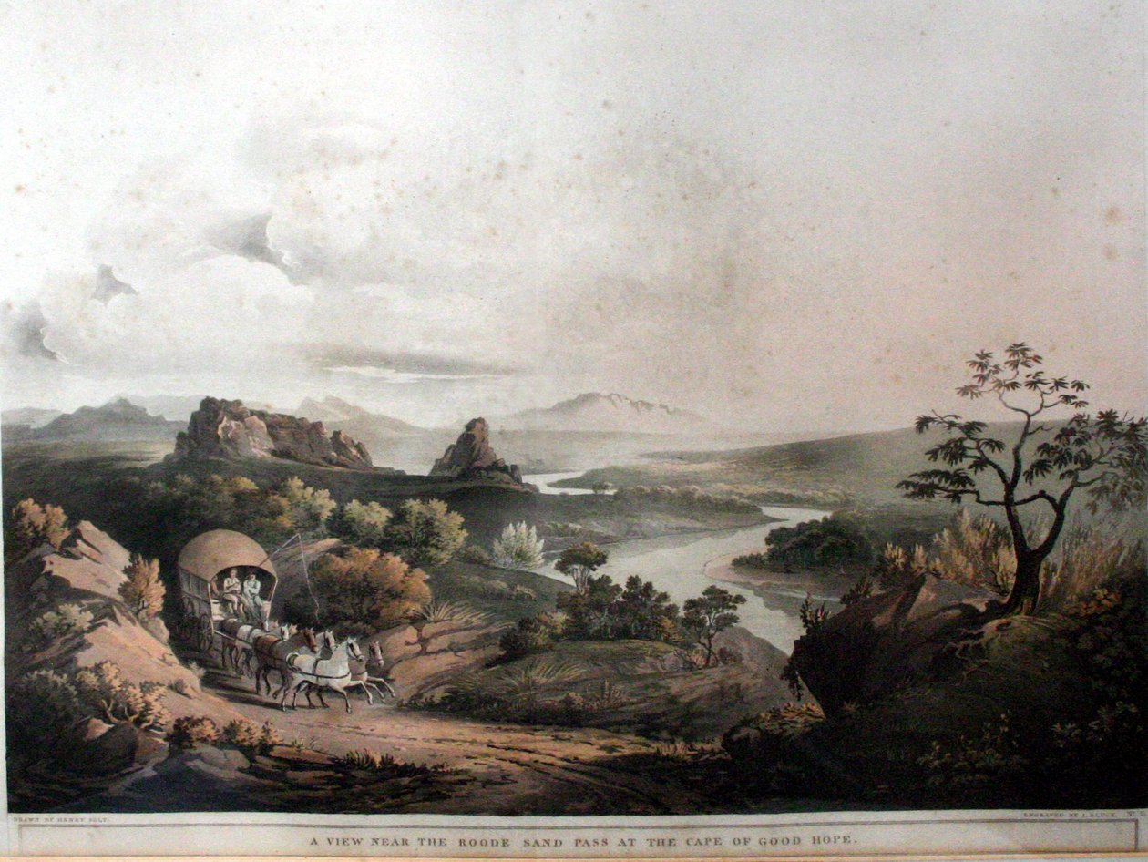 A View near the Roode Sand Pass at the Cape of Good Hope by John Bluck