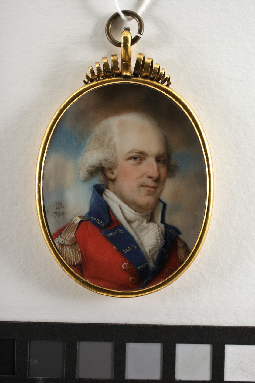 Unknown Officer of the Royal Welsh Fusiliers, 1790 by John Bogle