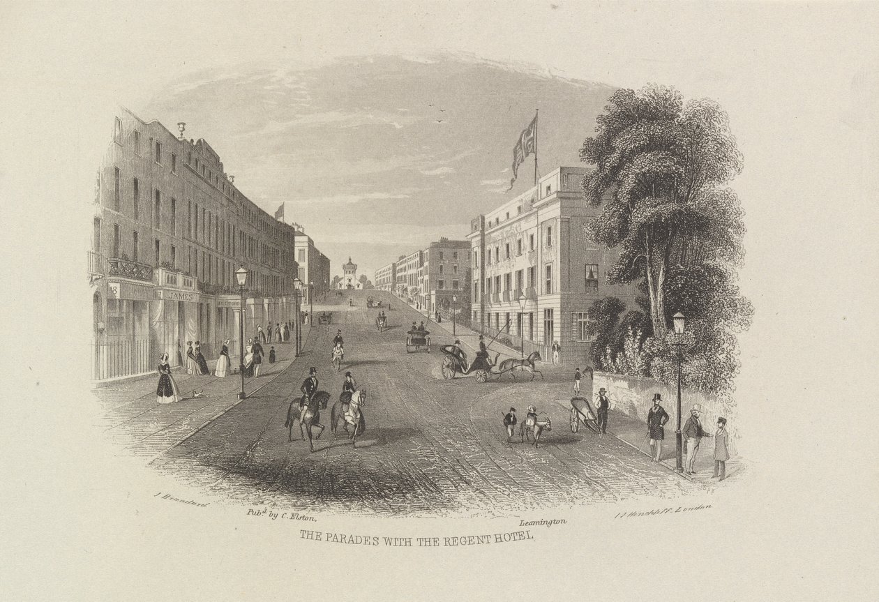 The Parade with the Regent Hotel by John Brandard