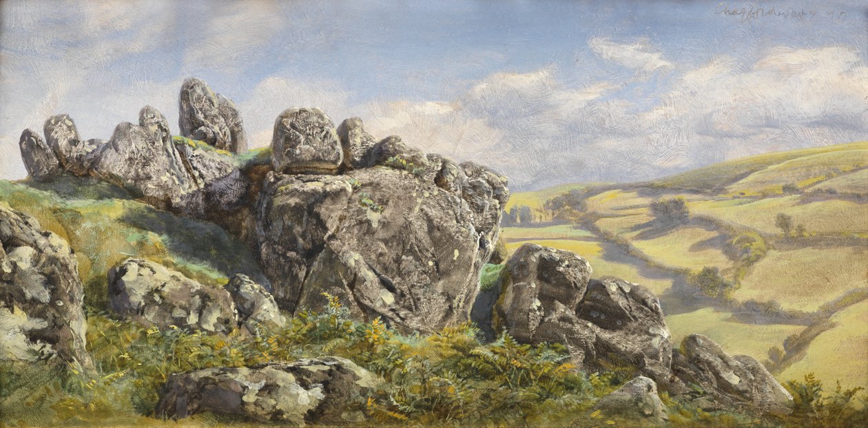 Study for Chagford by John Brett