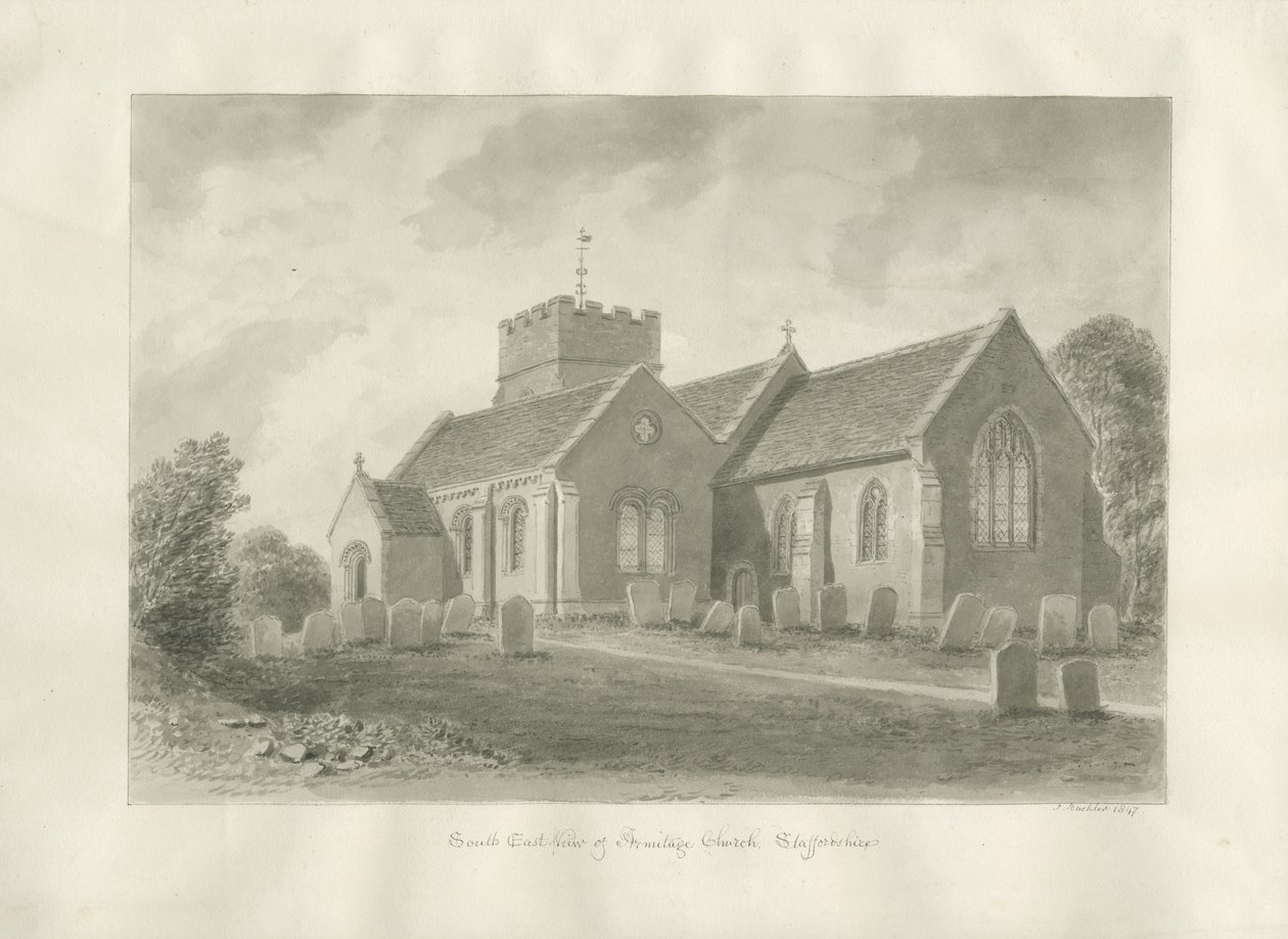 Armitage Church by John Buckler