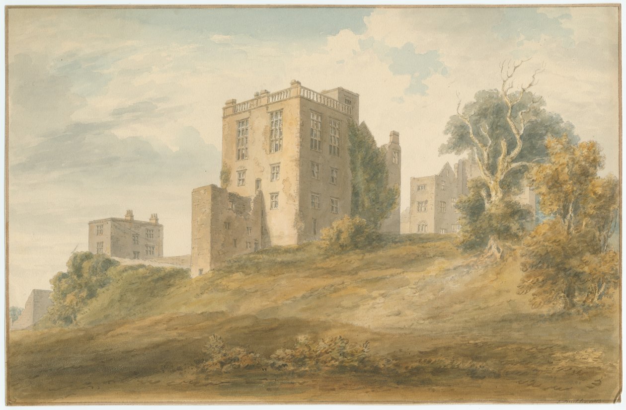 Hardwick Hall - Remains by John Buckler