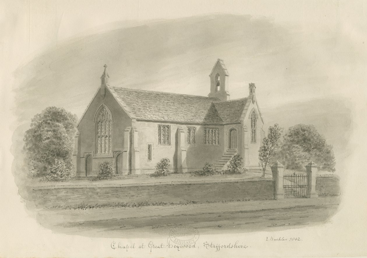Great Haywood Chapel by John Buckler