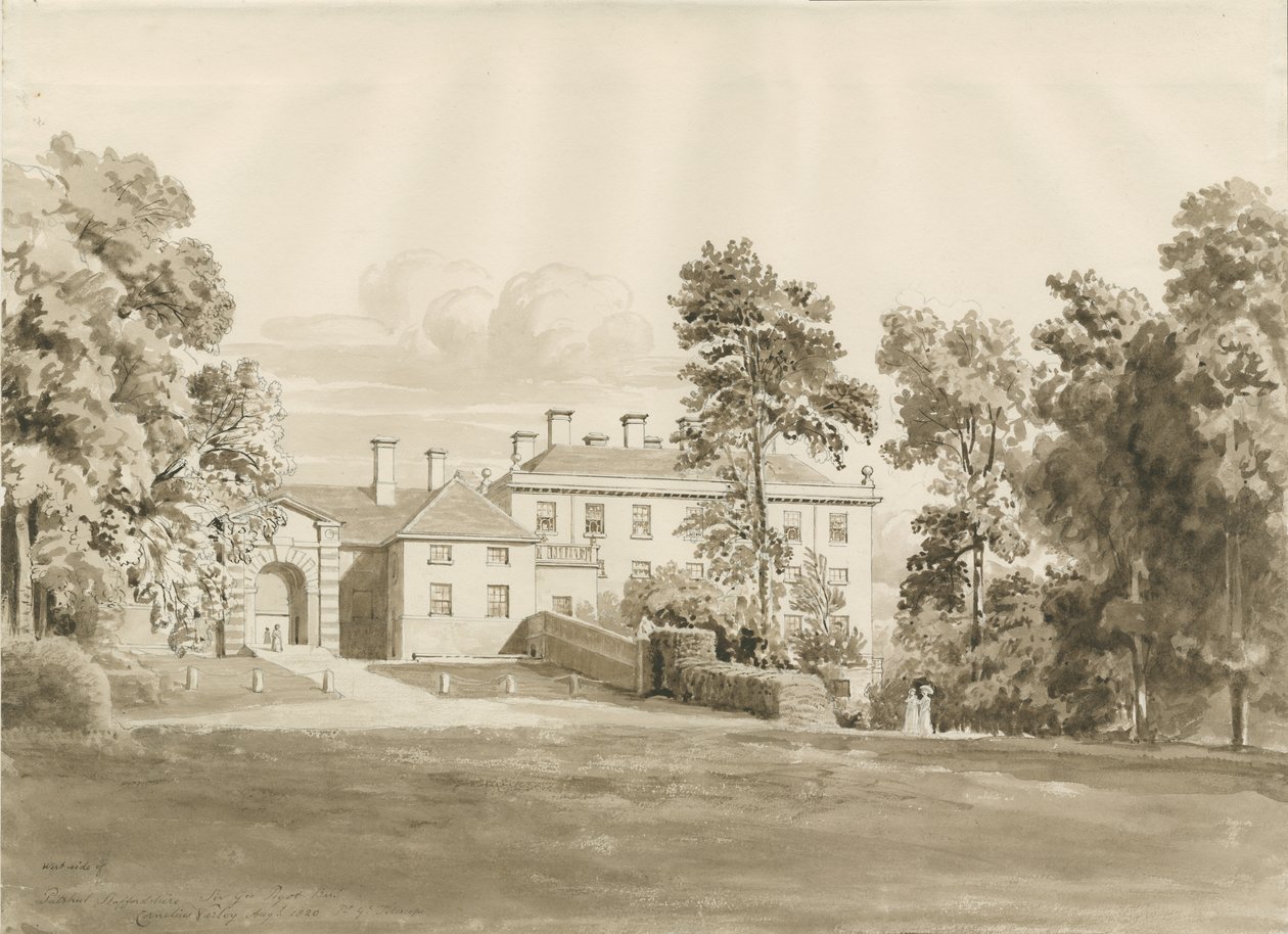 Patshull House by John Buckler