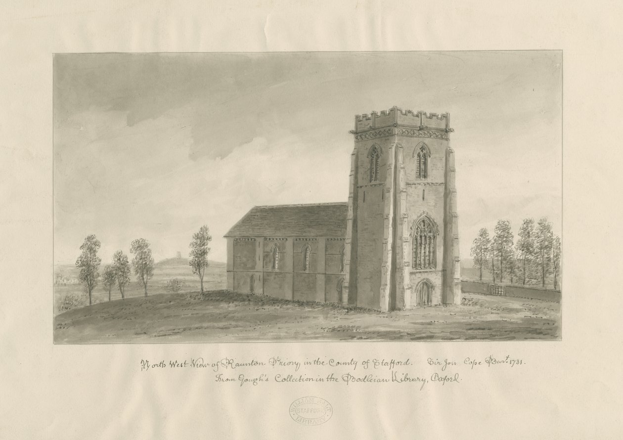 Ranton Abbey by John Buckler